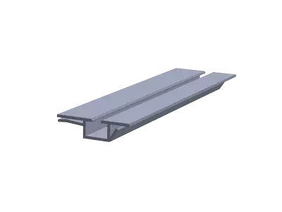 PVC Door Gasket Retainer Profile for Commercial Refrigeration